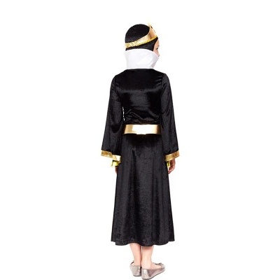 Fato clássico de Rainha Má para menina