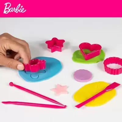 JOGO CRIATIVO DE PLASTICINA BARBIE FASHION