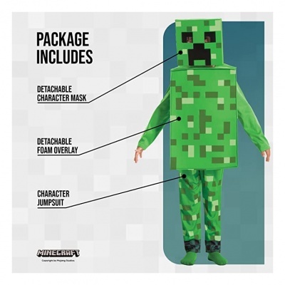 Fato de Minecraft Creeper