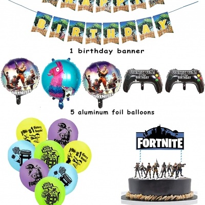 Kit aniversário Fortnite