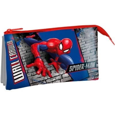 Porta-lápis Spiderman Marvel triplo