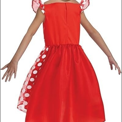 Fato Minnie Mouse com tiara