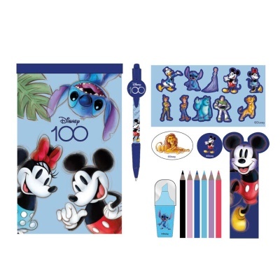 Set papelaria 100th Anniversary Disney