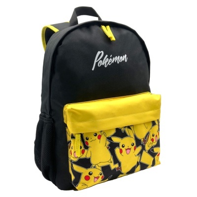 Mochila Escolar Pikachu Pokemon 42cm adaptável