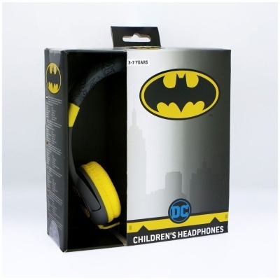 Auriculares headphones infantis Batman DC Comics