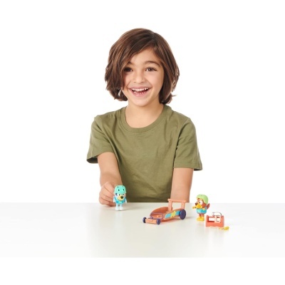 Rusty and Bluey Go-Cart - Bluey