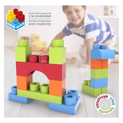 Blocos de Construção 35 peças Color Block