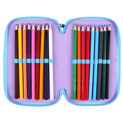 Estojo com material Frozen 2 triplo