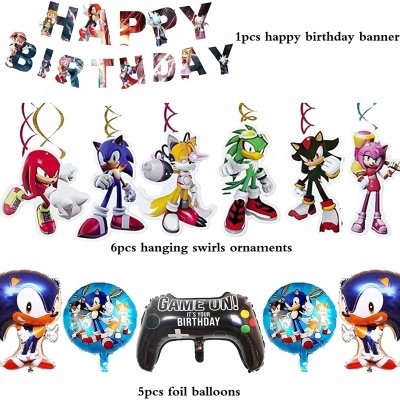 Kit aniversário Sonic