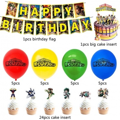Kit aniversário My Hero Academia