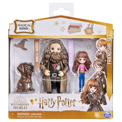 Blister figuras Hermione and Hagrid Harry Potter Wizarding World