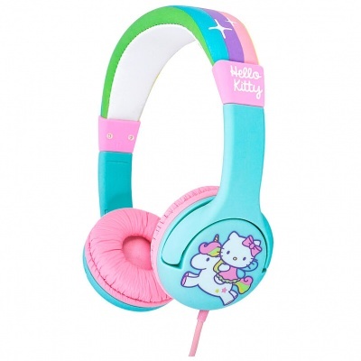Auriculares universais Unicorn Hello Kitty