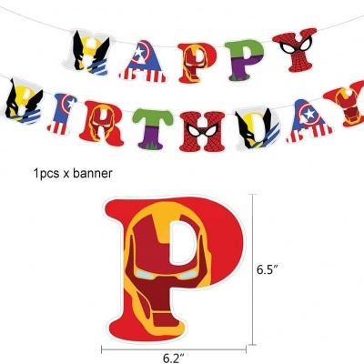 Kit aniversário Avengers