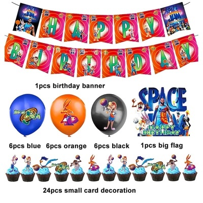 Kit aniversário Space Jam - Looney Tunes