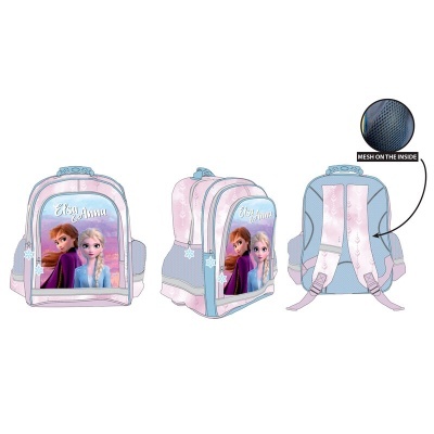 Mochila Escolar Frozen Disney 41cm