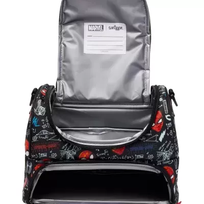 Conjunto Escolar Spiderman - Mochila + lancheira + garrafa + porta-lápis