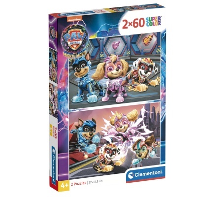 Puzzle Patrulha Pata Paw Patrol 2x60pcs