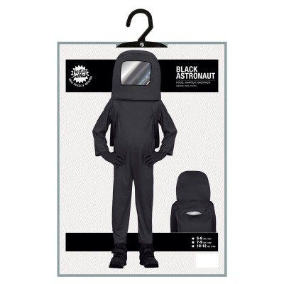 Fantasia de Among Usg Kids Black Impostor