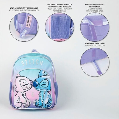 Mochila escolar Stitch Disney 38 cm