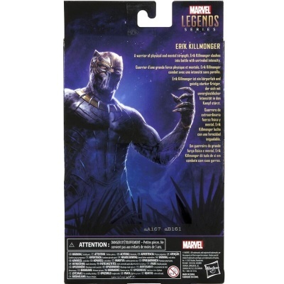 Figura Erik Killmonger Legacy Collection Black Panther Marvel 15cm
