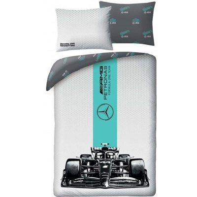 Capa de Edredão F1 Fórmula 1 Mercedes
