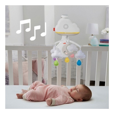 FISHER PRICE MÓBILE NUVENS COM SONS CALMANTES