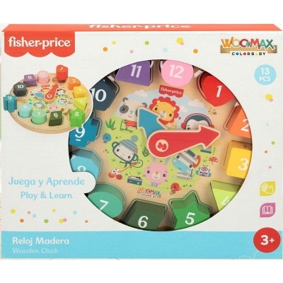 Relógio de atividade de madeira