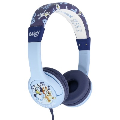 Auriculares infantis Bluey e Bingo com fio
