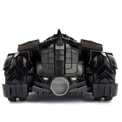 Blister figura + carro Batmobile metal Arkham Knight DC Comics