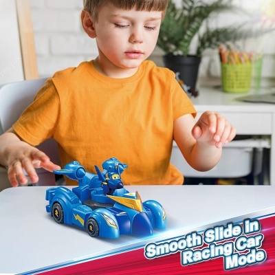 Super Wings Title - Super Robot Suit Jerome, figura conversível