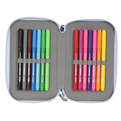 Estojo com material Believe Frozen II Disney triplo 36 pcs