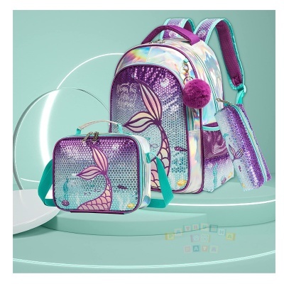 Conjunto Escolar Purple Mermaid