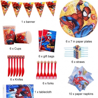 Kit aniversário Homem Aranha / Spiderman