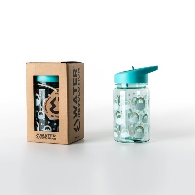 Garrafa infantil tritan 450ml Water Revolution 'Nuvens'