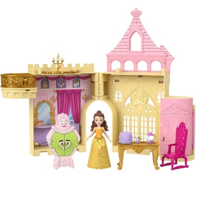 Princesas Disney castelo Belle - Bela Mattel