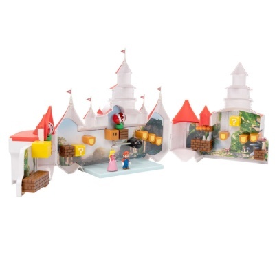 Playset Castelo + 2 figuras Super Mario O Filme Super Mario Bros