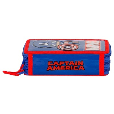 Estojo com material Capitan America Marvel