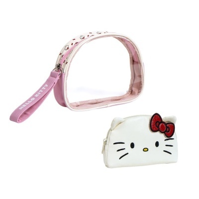 Set de 2 Necessaire de viagem Hello Kitty