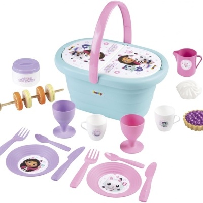 A Casa de bonecas Gabby cesta de piquenique