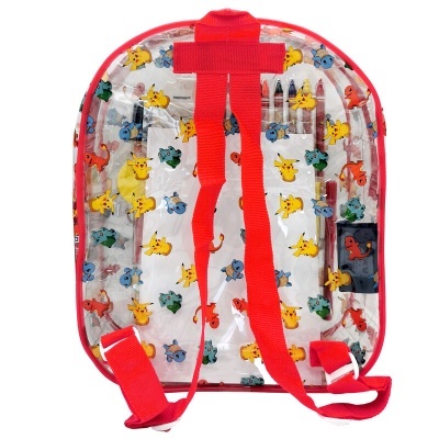Mochila atividades Pokemon 42 peças