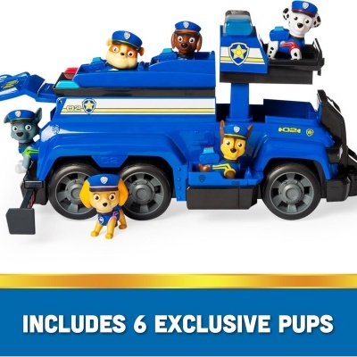 Paw Patrol Team Cruiser - com 6 figuras