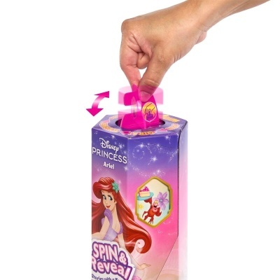 Boneca Ariel Spin Reveal A Pequena Sereia