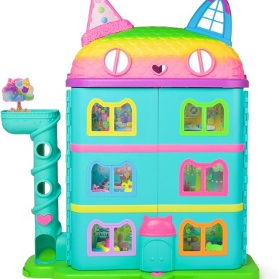 Gabby's Dollhouse Casa da Gabby celebração - Casa da Gabby Arco íris