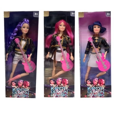 Conjunto 3 Bonecas K-Pop Demon Hunters