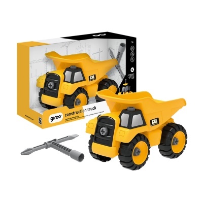 GIROS BUILD DIY CAMIÃO DE CONSTRUÇÃO 33 CM