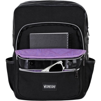 Mochila Escolar Uniform Wednesday 40cm