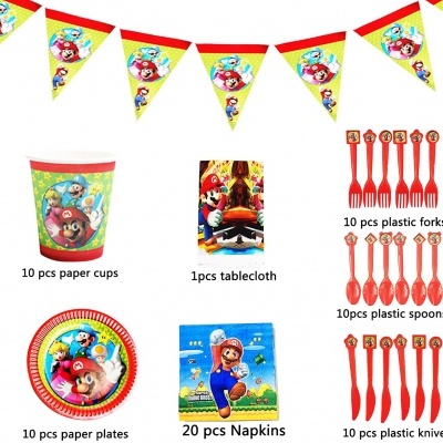 Kit aniversário Super Mário