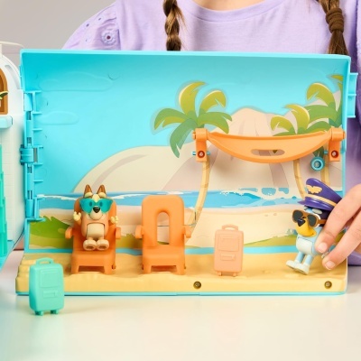 Bluey - Avião 3 em 1 - Bluey e Bingo