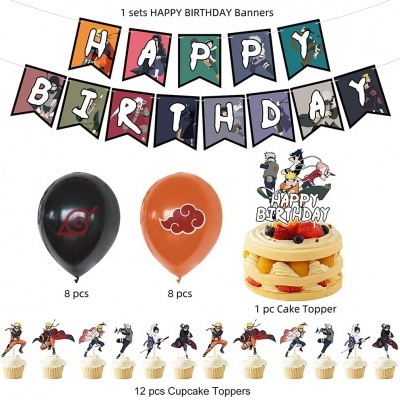 Kit aniversário Naruto