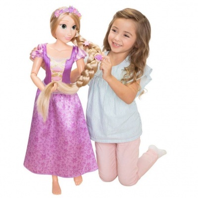 Boneca Rapunzel Disney 80cm